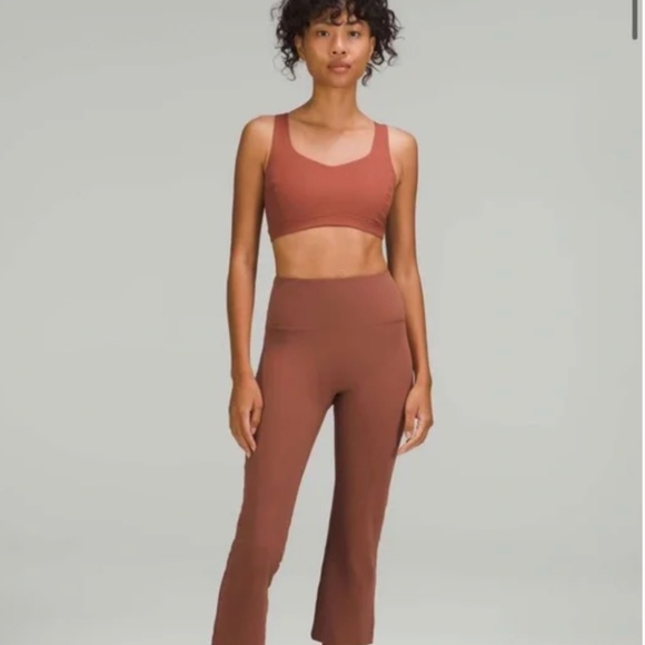 lululemon athletica Pants - Lululemon Groove SHR Crop 23" Antique Copper